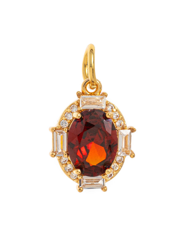 Pendant Jewelry Copper Geometric Style Set With Gems