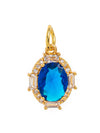 Pendant Jewelry Copper Geometric Style Set With Gems