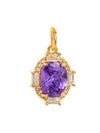 Pendant Jewelry Copper Geometric Style Set With Gems