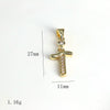 Pendant Jewelry Copper Gold Inlaid Letter Style Accessories