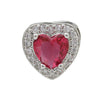 Pendant Jewelry Copper Heartshaped Electroplating Constellation Pattern