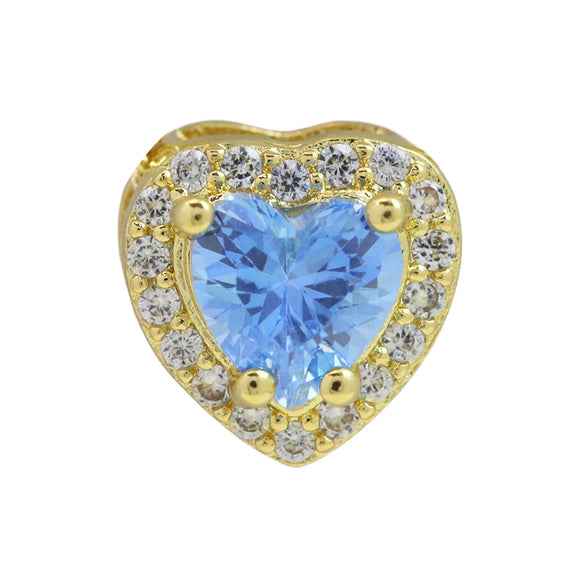 Pendant Jewelry Copper Heartshaped Electroplating Constellation Pattern