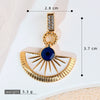 Pendant Jewelry Copper Oildropping Geometric Star Style