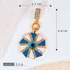 Pendant Jewelry Copper Oildropping Geometric Star Style