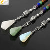 Pendant Jewelry Crystal Semi Precious Stone Geometric Minimalist Style