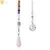 Pendant Jewelry Crystal Semi Precious Stone Geometric Minimalist Style