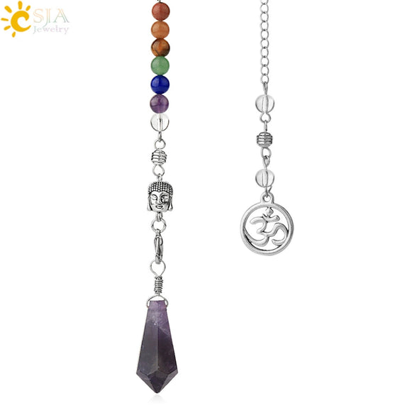 Pendant Jewelry Crystal Semi Precious Stone Geometric Minimalist Style