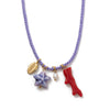 Pendant Jewelry Plastic Resin Animal Zodiac Starfish Electroplating Women's Necklace Accessories