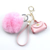 Pendant Keychain Twopiece Set Artificial Leather Creative Design
