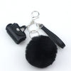 Pendant Keychain Twopiece Set Artificial Leather Creative Design