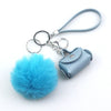 Pendant Keychain Twopiece Set Artificial Leather Creative Design