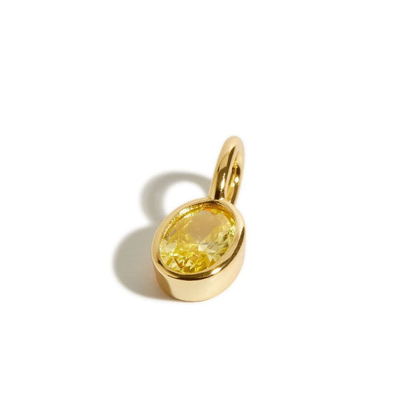 Pendant Necklace Accessories For Women Titanium Steel Geometric Mixed Gemstone Setting