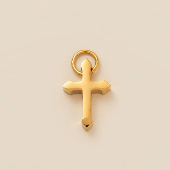 Pendant Necklace Accessories For Women Titanium Steel Geometric Mixed Gemstone Setting