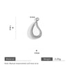 Pendant Necklace Accessories Stainless Steel Natural Stone Fivepointed Star Drop Shape Totem Pattern Vacuum Gold Plated