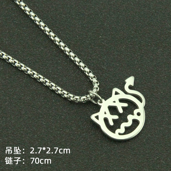 Pendant Necklace Alloy Animals Zodiac Electroplating Hipster Street Punk Style Clothing Accessories For Men And Women