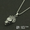 Pendant Necklace Alloy Animals Zodiac Electroplating Hipster Street Punk Style Clothing Accessories For Men And Women