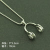 Pendant Necklace Alloy Animals Zodiac Electroplating Hipster Street Punk Style Clothing Accessories For Men And Women
