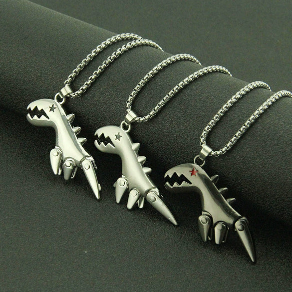 Pendant Necklace Alloy Animals Zodiac Electroplating Hipster Street Punk Style Clothing Accessories For Men And Women