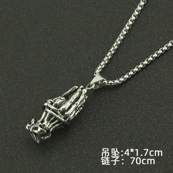 Pendant Necklace Alloy Animals Zodiac Electroplating Hipster Street Punk Style Clothing Accessories For Men And Women