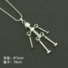 Pendant Necklace Alloy Animals Zodiac Electroplating Hipster Street Punk Style Clothing Accessories For Men And Women