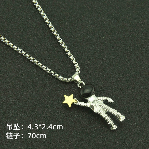 Pendant Necklace Alloy Animals Zodiac Electroplating Hipster Street Punk Style Clothing Accessories For Men And Women