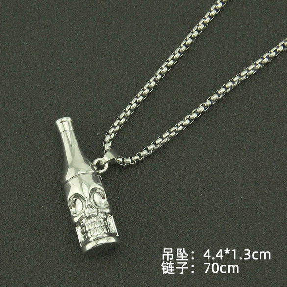Pendant Necklace Alloy Animals Zodiac Electroplating Hipster Street Punk Style Clothing Accessories For Men And Women