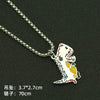 Pendant Necklace Alloy Animals Zodiac Electroplating Hipster Street Punk Style Clothing Accessories For Men And Women