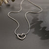 Pendant Necklace Alloy Heartshaped Electroplating For Women
