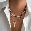 Pendant Necklace Alloy Plastic Geometric Handmade For Men