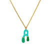 Pendant Necklace Alloy Stainless Steel Letter Dripping Oil Design