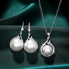 Pendant Necklace Artificial Pearl Copper Geometric Baroque Style Ochain For Women