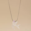 Pendant Necklace Bird Swallow Animal Pattern Copper Electroplating Women's