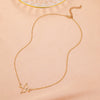 Pendant Necklace Bow And Arrow Clavicle Chain Copper Alloy Zircon Geometric Electroplating