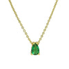 Pendant Necklace Brass Copper Dropshaped Electroplating December Birthstone Women's