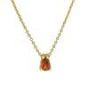Pendant Necklace Brass Copper Dropshaped Electroplating December Birthstone Women's