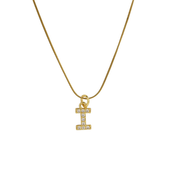 Pendant Necklace Brass Copper Microinlaid Zircon Electroplating Letters Numbers Text Style Ochain For Women