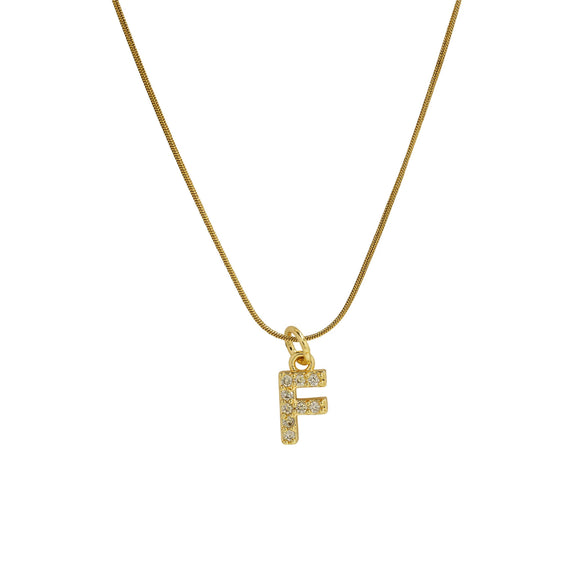 Pendant Necklace Brass Copper Microinlaid Zircon Electroplating Letters Numbers Text Style Ochain For Women