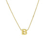 Pendant Necklace Brass Copper Ochain Electroplating Letters Numbers Text Style