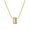 Pendant Necklace Brass Copper Ochain With Letters Numbers Text Electroplating