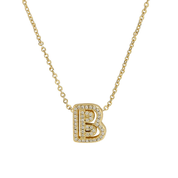 Pendant Necklace Brass Copper Ochain With Letters Numbers Text Electroplating