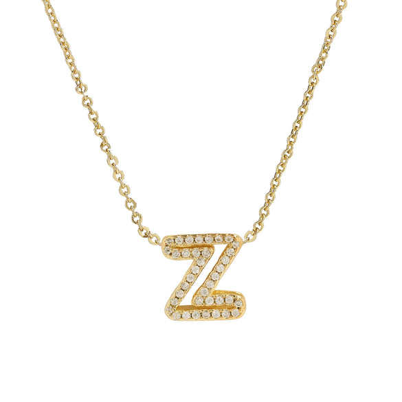 Pendant Necklace Brass Copper Ochain With Letters Numbers Text Electroplating