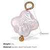 Pendant Necklace Ceramic 316L Stainless Steel Plated 18K Gold Marine Series Small Fish Starfish Shaped