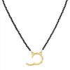Pendant Necklace Copper Animal Pattern Vacuum Plated 18K Gold Color For Women