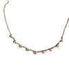 Pendant Necklace Copper Artificial Crystal Geometric Style Furnace Vacuum Plating For Women