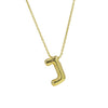Pendant Necklace Copper Brass Electroplating Letters Numbers Text Design