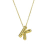 Pendant Necklace Copper Brass Electroplating Letters Numbers Text Design