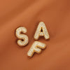 Pendant Necklace Copper Electroplated Letter Hip Hop Light Luxury