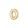 Pendant Necklace Copper Electroplated With Letters Numbers Text Pattern