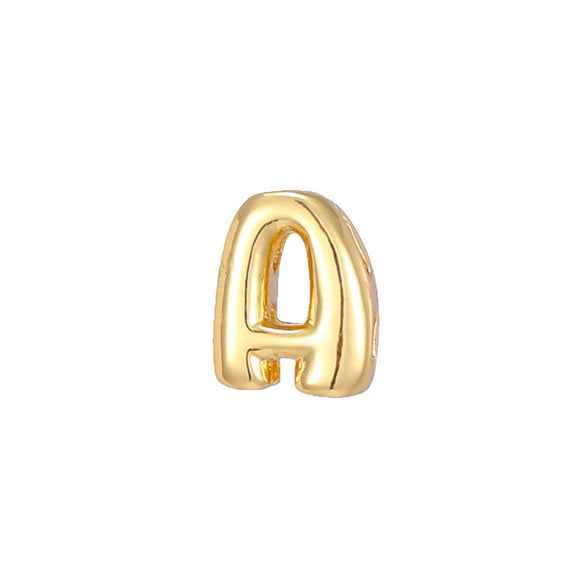 Pendant Necklace Copper Electroplated With Letters Numbers Text Pattern