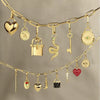 Pendant Necklace Copper Geometric Heart Shape Handmade Electroplating For Women